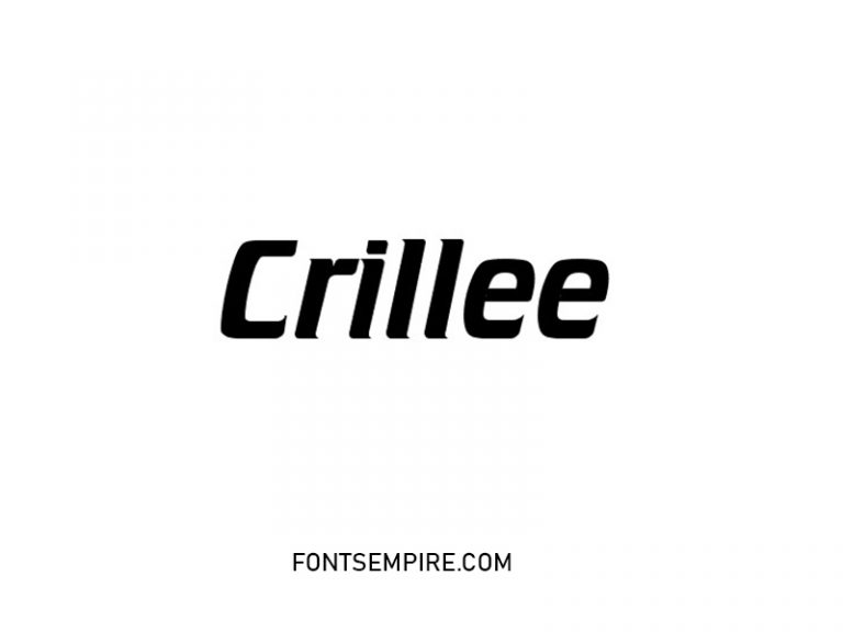 crillee font free download mac