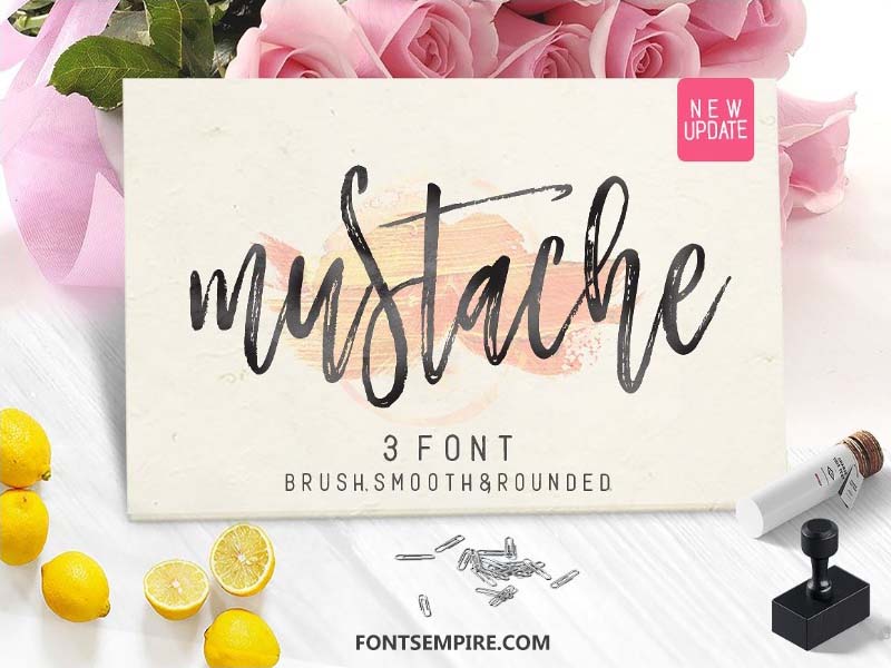 Mustache Script Font Free Download Fonts Empire