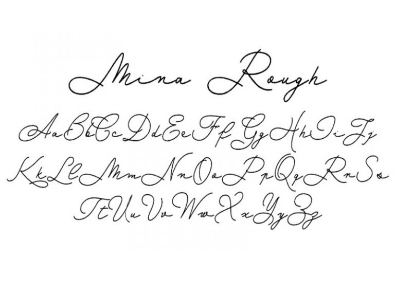 Mina Rough Font Free Download - Fonts Empire