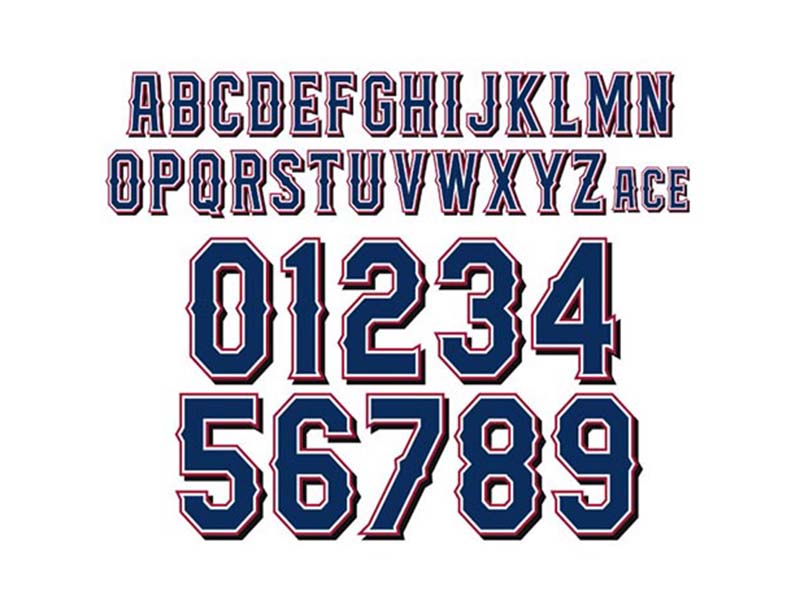 Texas Rangers Font Family Download