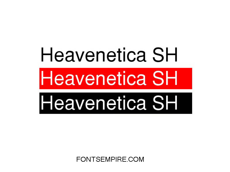 Heavenetica Font Family Free Download