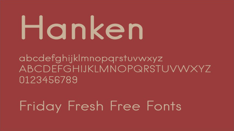 Hanken Font Free Download