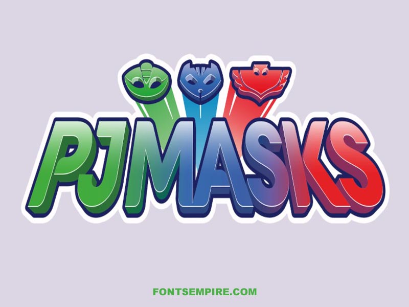 PJ Masks Font Family Free Download