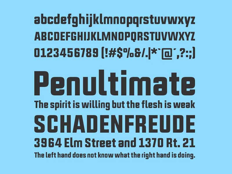 Upbolters Font Free Download