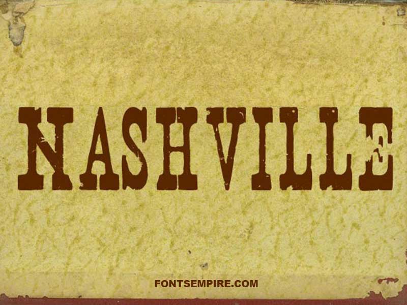 Nashville Font Family Free Download