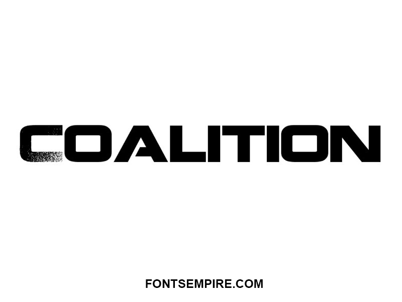 Coalition Font Family Free Download