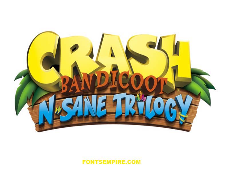 Crash Bandicoot Font Family Free Download