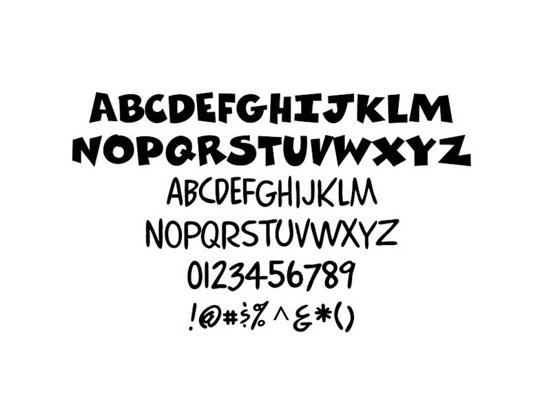 Crash Bandicoot Font Free Download