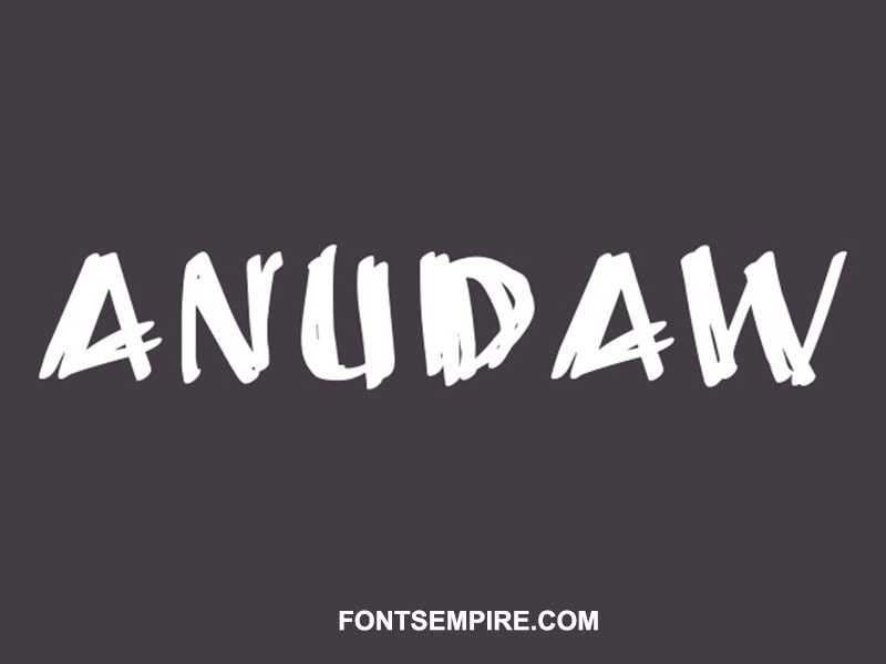 Anudaw Font Family Free Download