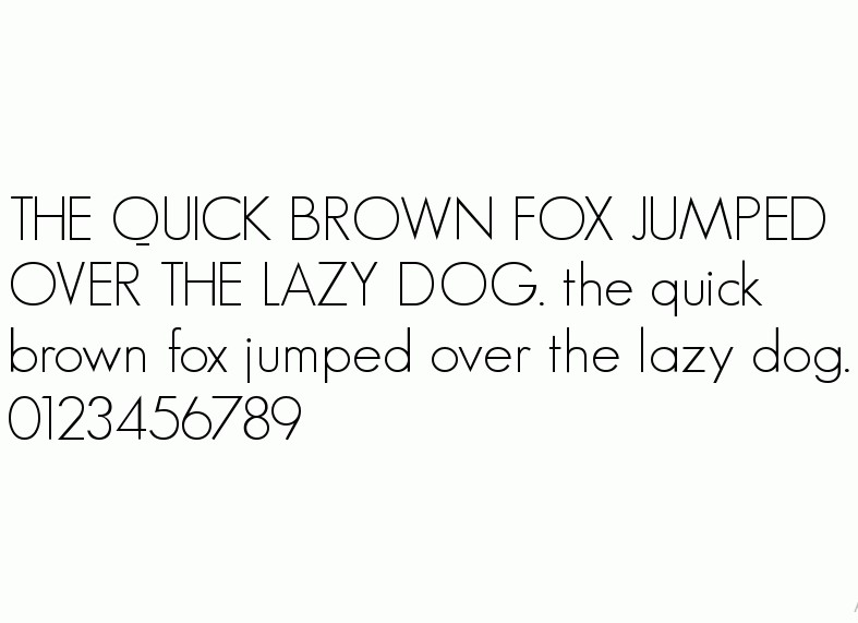 Geo Sans Light Font Free Download