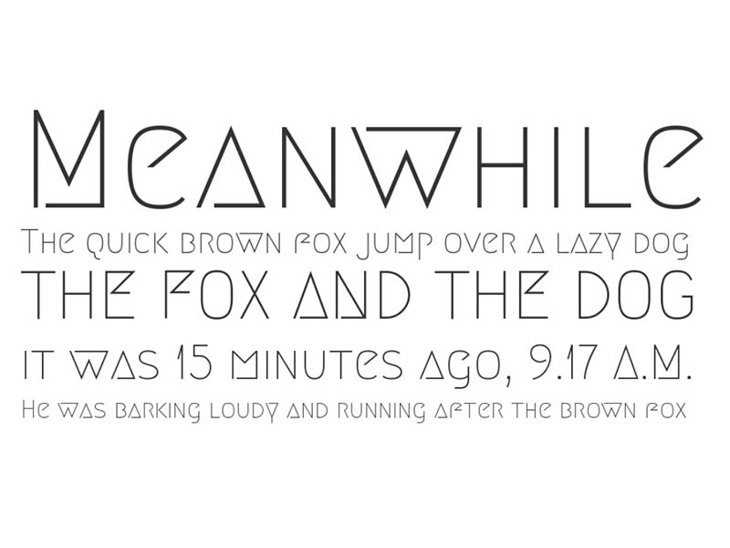 Megrim Font Family Download