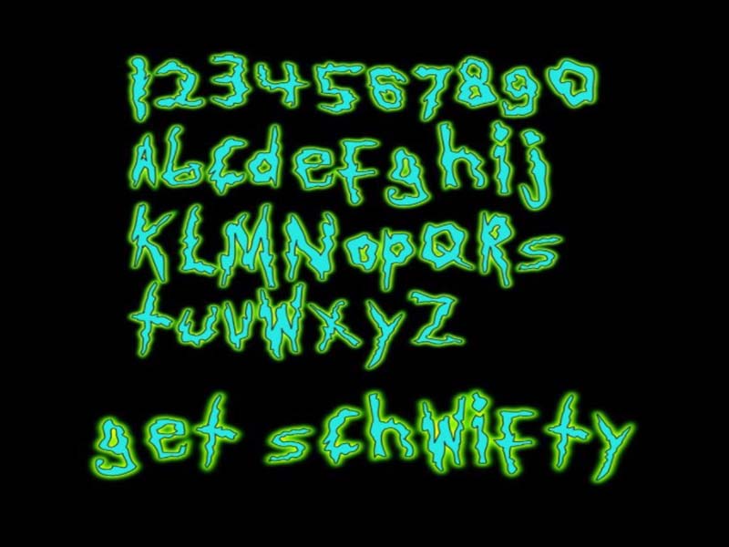 Rick And Morty Font Family Download