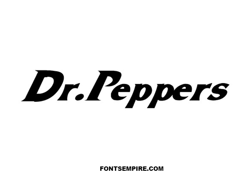 Dr Peppers Font Family Free Download