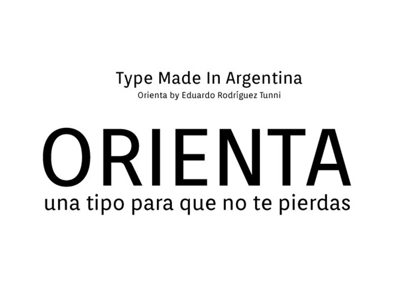 Orienta Font Family Download