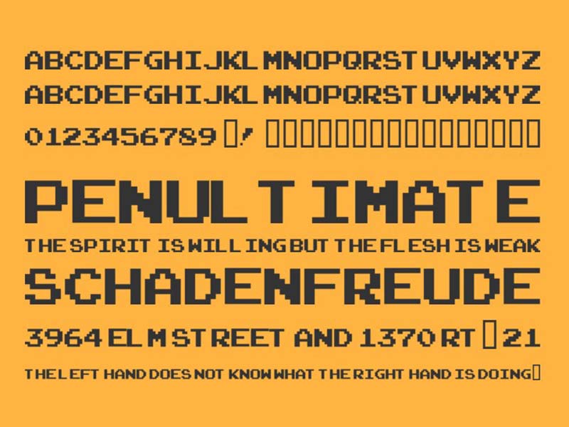 Arcade-Classic Font Family Download