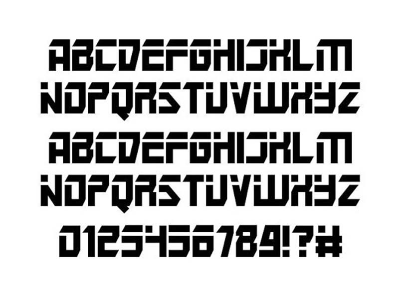 Mars Police Font Family Download