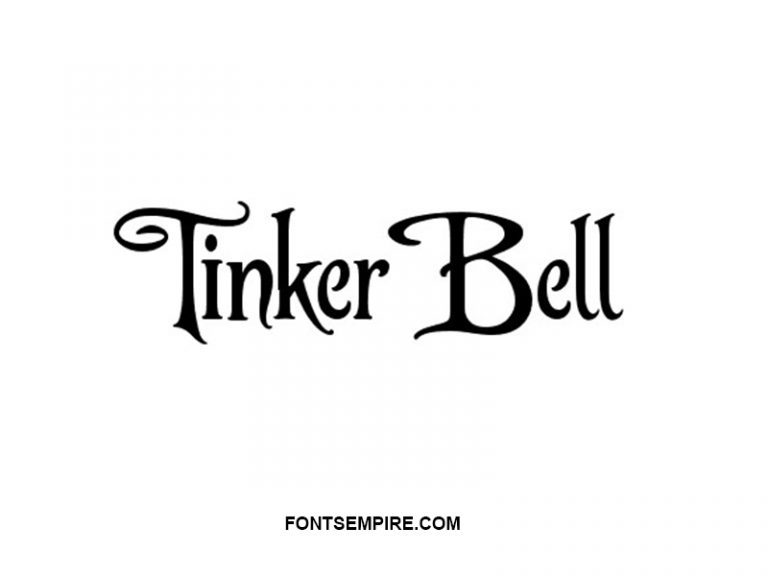 Tinkerbell Font Free Download - Fonts Empire