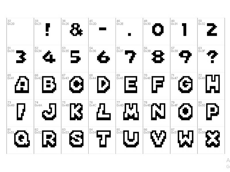 Mario Kart 8 Font 