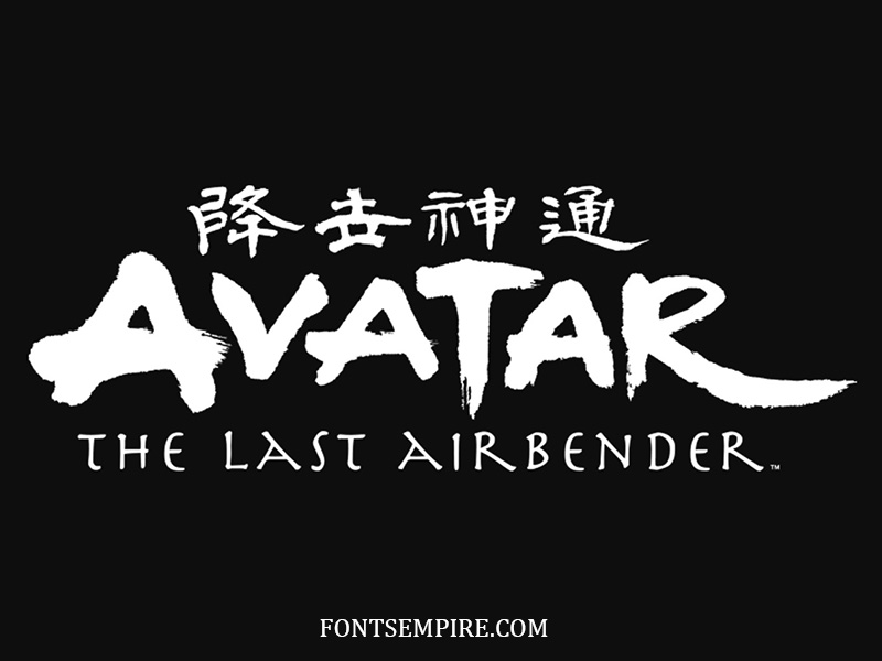 Avatar Water Font FREE Download  Similar Fonts  FontGet