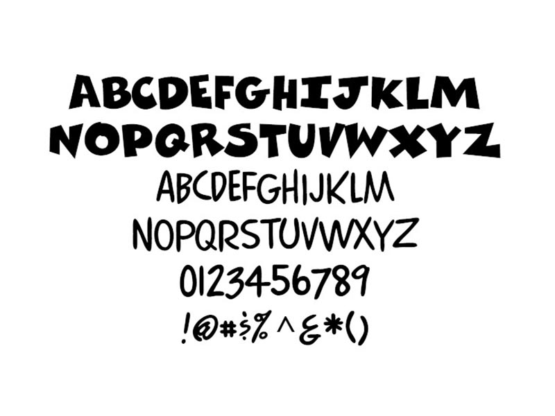 Comicscartoon Font Family Download