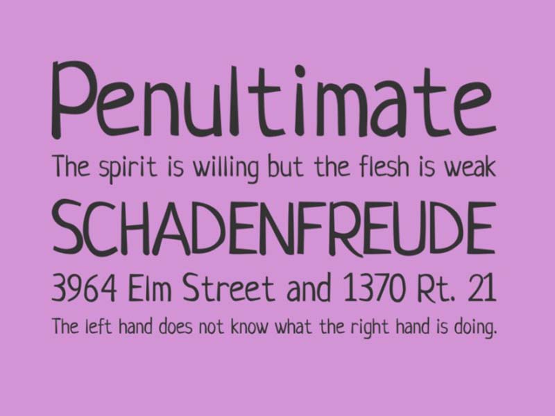 Neucha Font Family Download