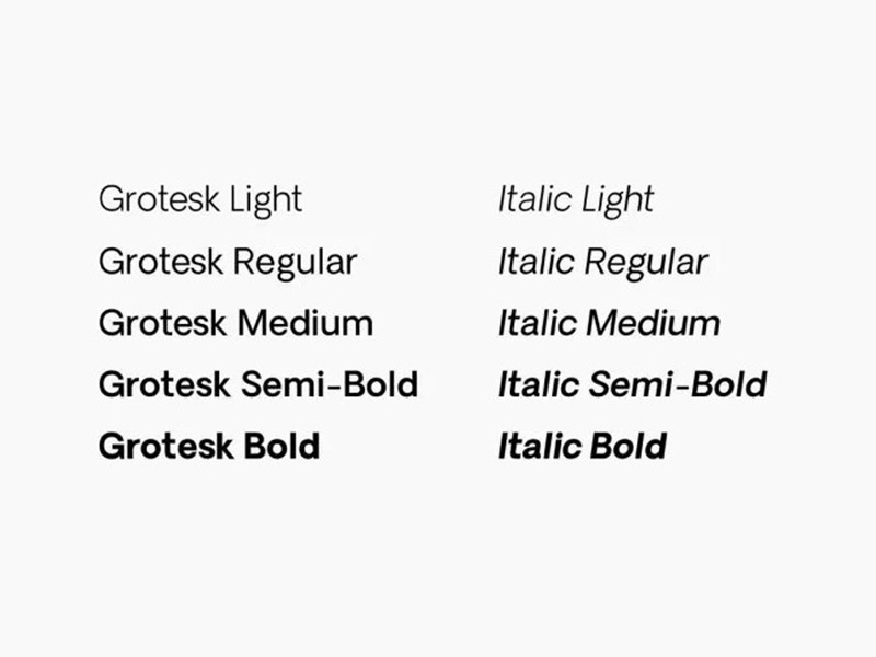 Oakes Grotesk Font Family Download