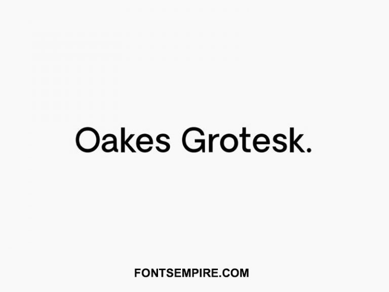 Oakes Font Free Download Fonts Empire