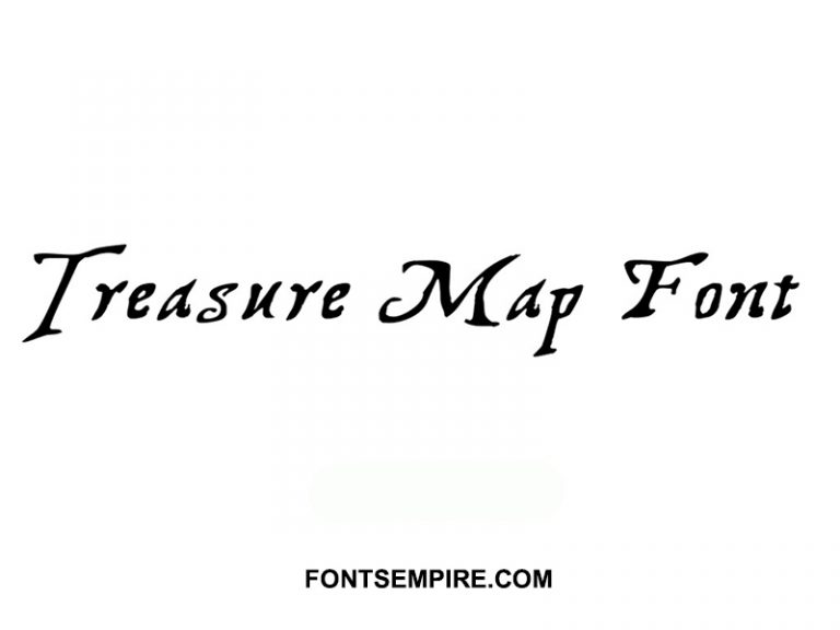 Treasure Map Font Free Download Fonts Empire   Treasure Map Font Family Free Download 768x576 