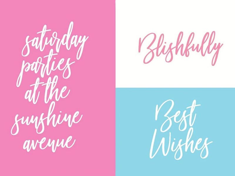 Beautiful Bloom Font Free Download