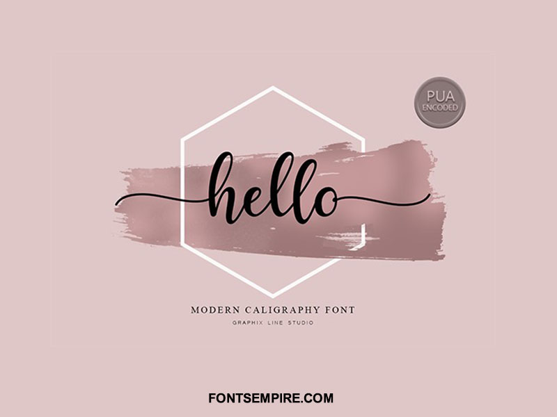 Hello Font Family Free Download