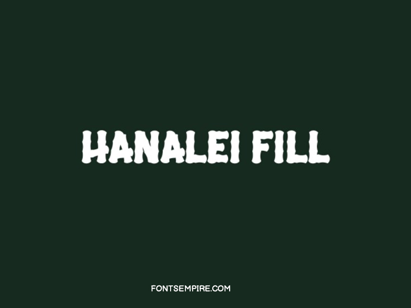 Hanalei Font Family Free Download