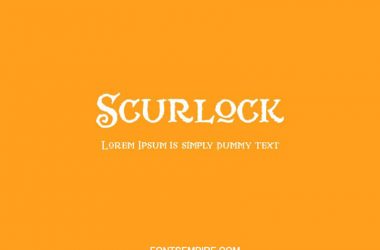 Scurlock Font Family Free Download