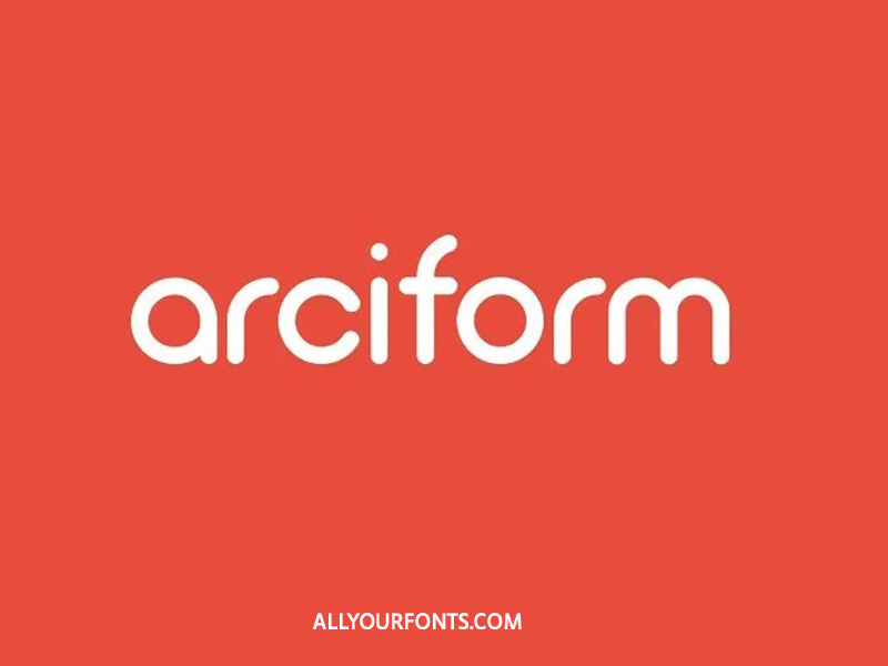 Arciform Font Family Free Download