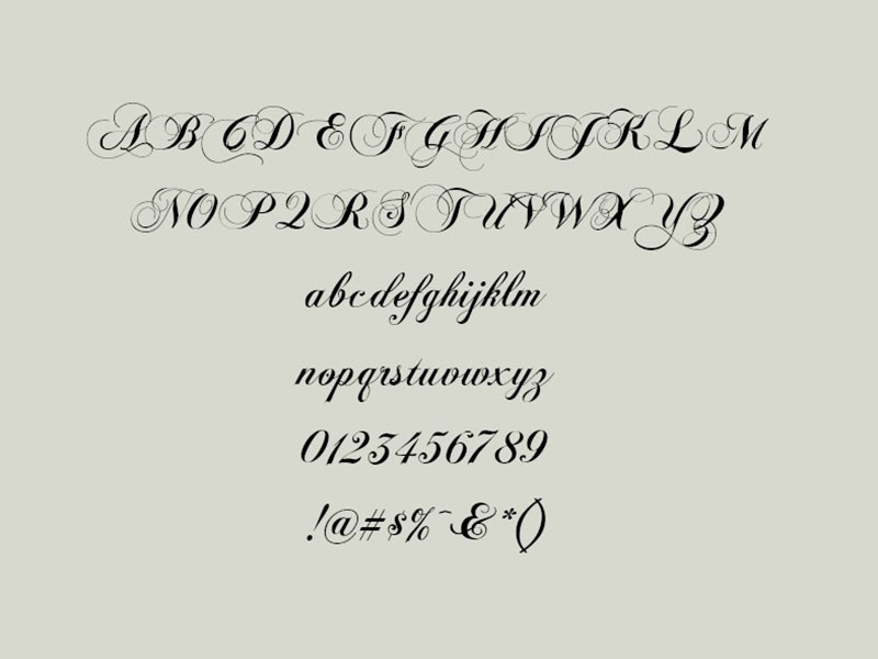 Chopin Script Font Family Download