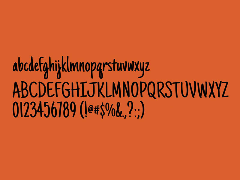 Just Another Hand Font Free Download