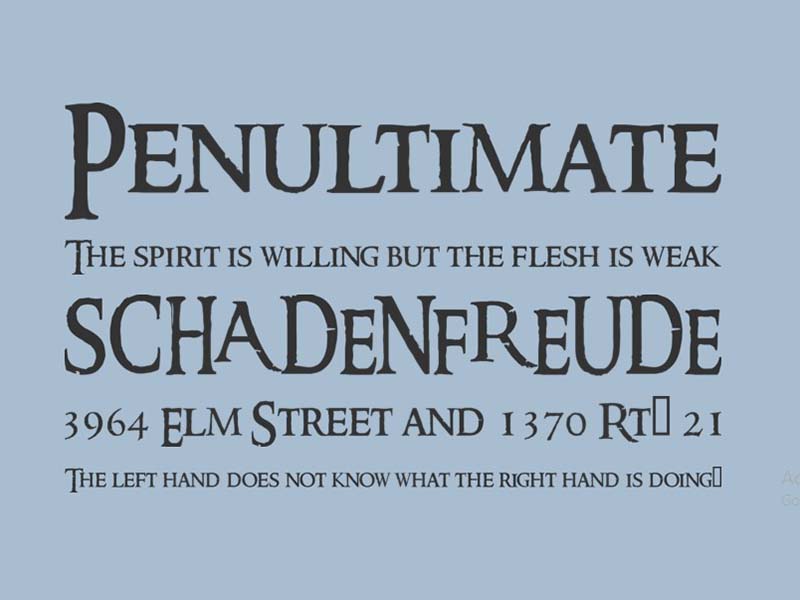 Ringbearer Font Family Download