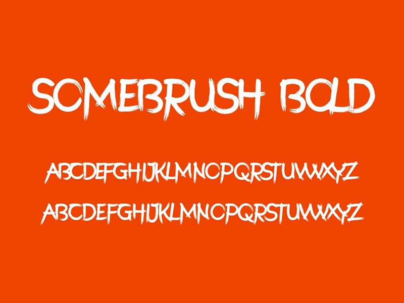 Somebrush Font Free Download