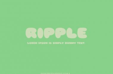 Ripple Font Family Free Download