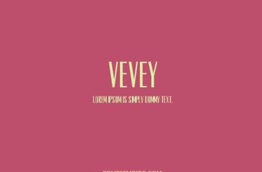 Vevey Font Family Free Download